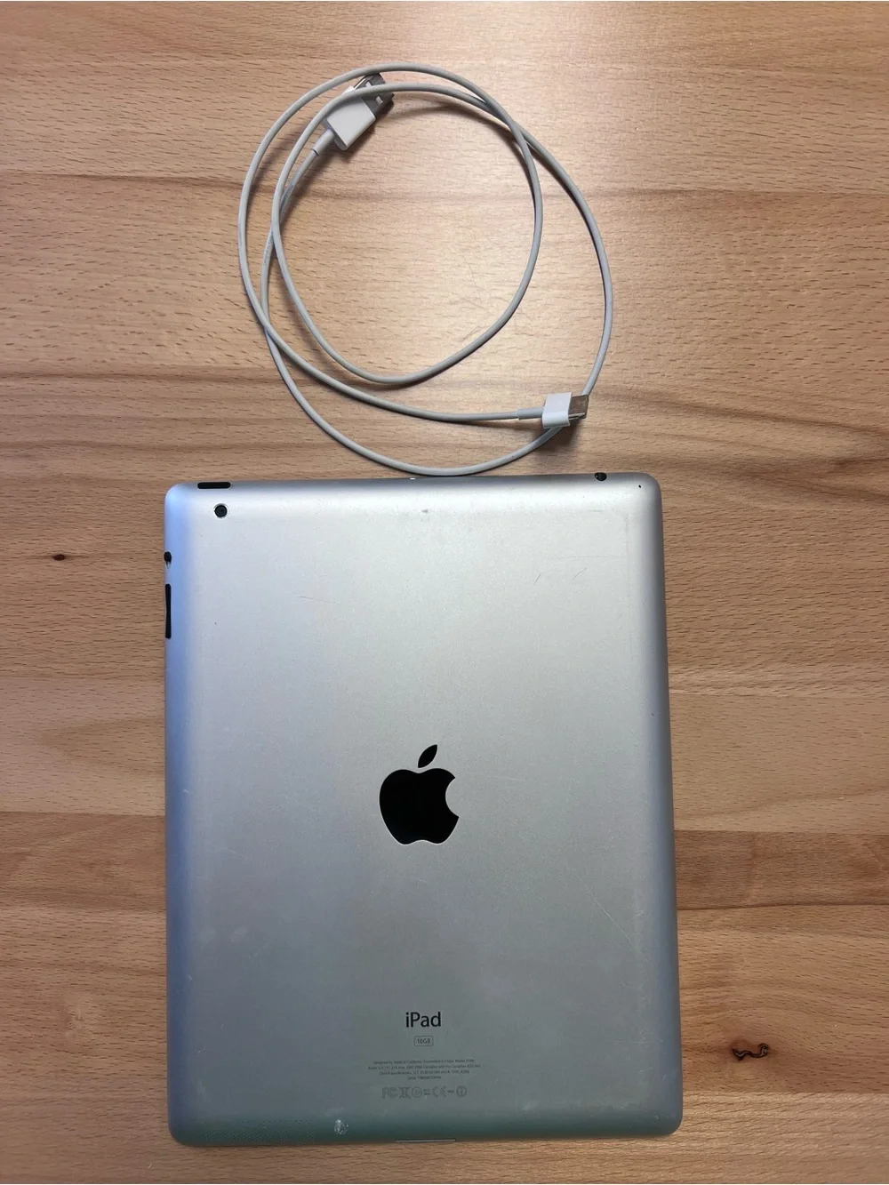 Apple iPad - Black Front Tablet with Silver Edge